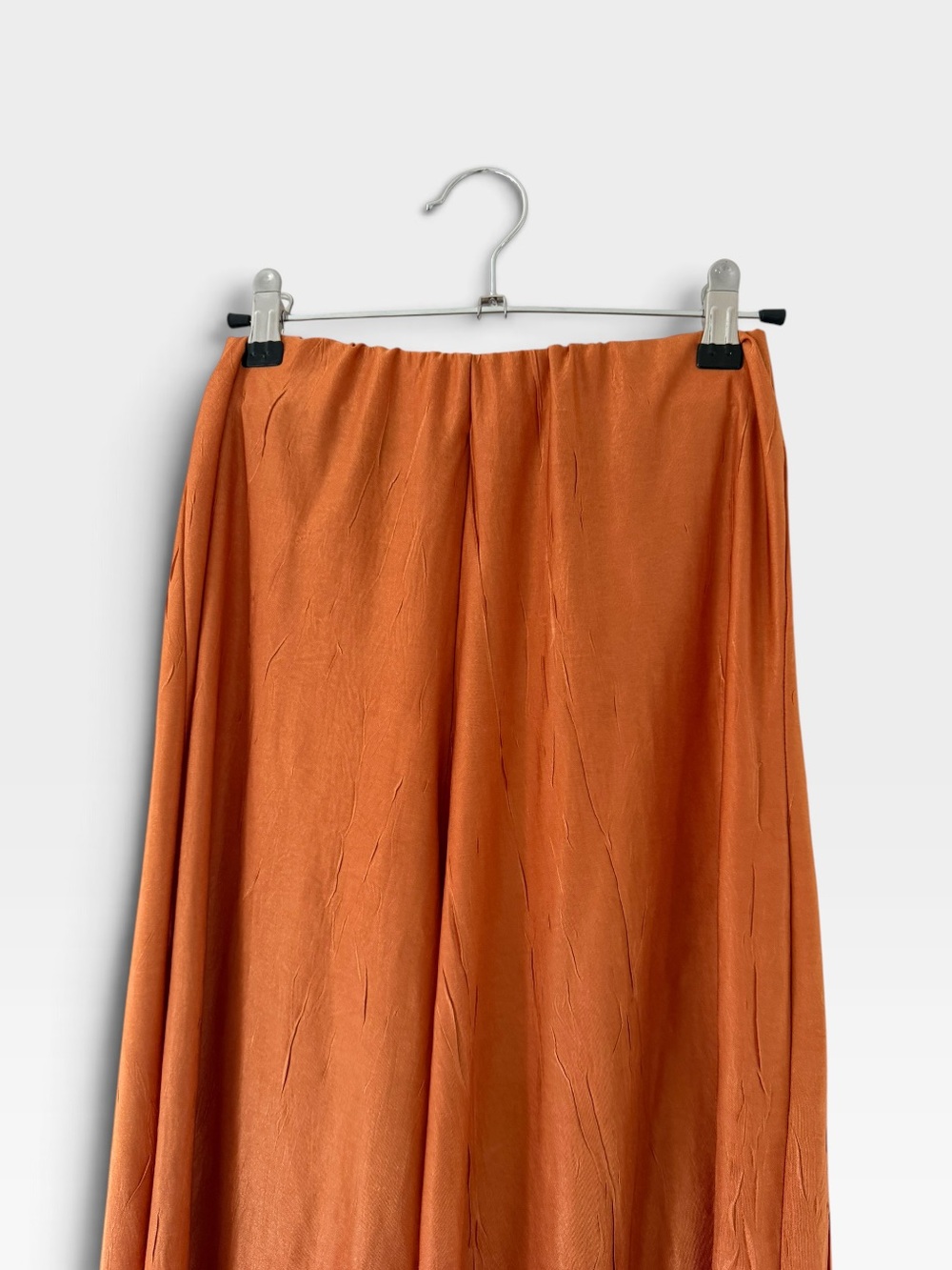 Zara Tie-Front Wide-Leg Jumpsuit in Rust - Picture 11 of 11